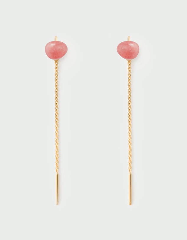 PDPAOLA - Rhodochrosite Lyra Earrings