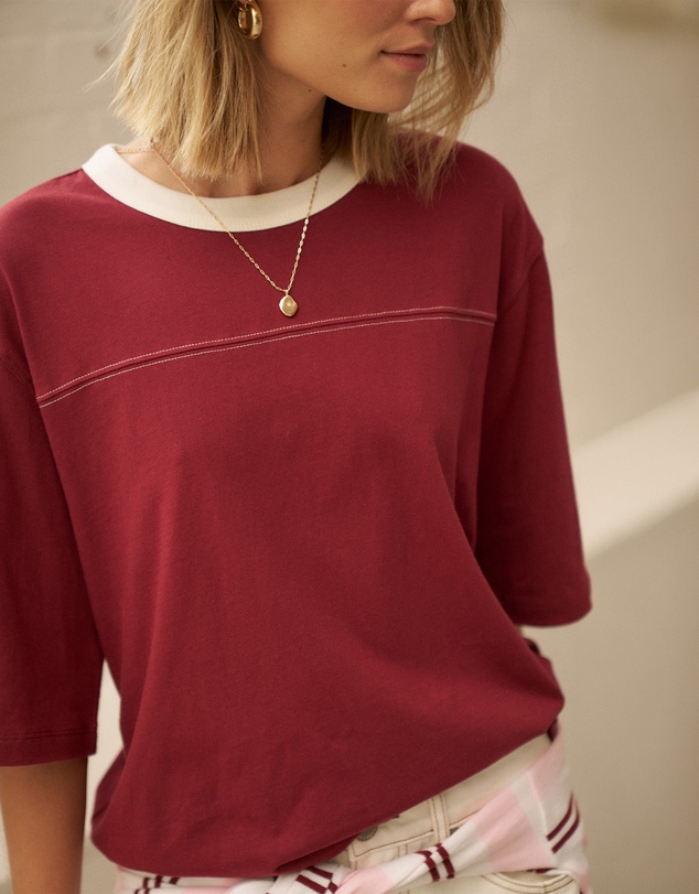 Ceres Life - Devon Slouchy Seam Tee
