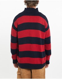 Vintage by The Real Deal - Pre Loved - Vintage 90s Lauren Ralph Lauren Quarter Zip Knit Sweater