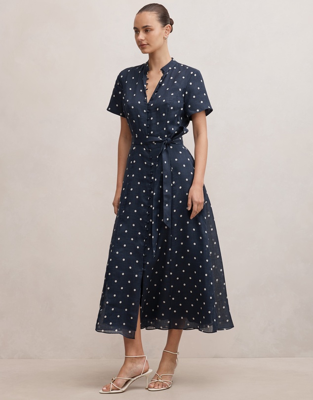 Forever New - Therese Short Sleeves Midi Dress