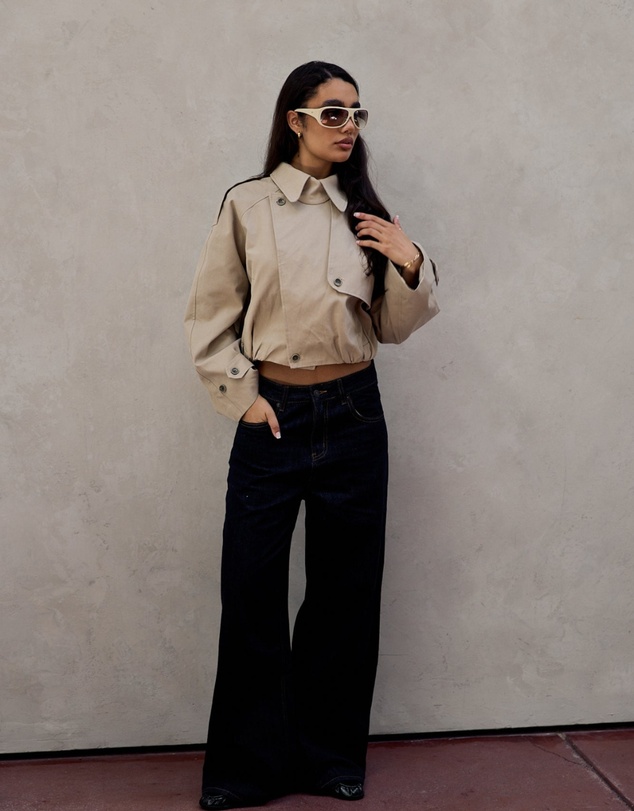Style Addict - Darcy Cropped Trench