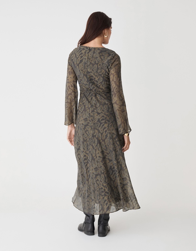 Forcast - Imogen Bias Tie Waist Dress