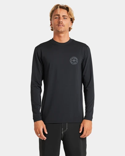 Billabong - Mens Big Wave Daz Long Sleeve Rash Vest