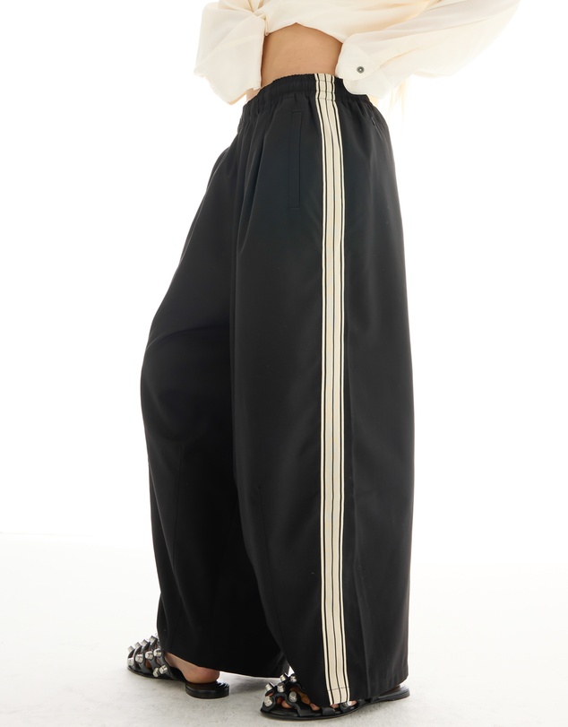 THE TALES - The Tales Harajuku Black Track Pant