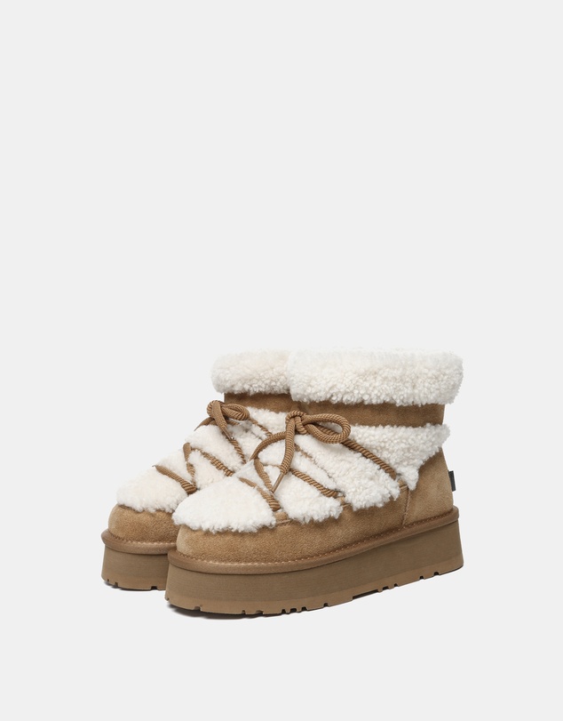 EVERAU - EverAU Ugg Short Carmen Cow Suede Upper UGG Boots