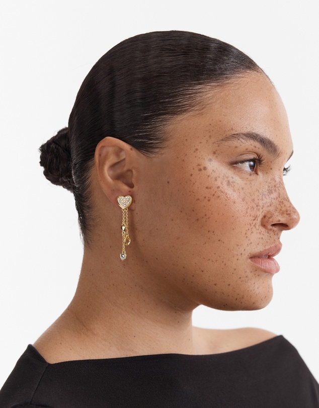 MIMCO - Lovely Heart Drop Earrings
