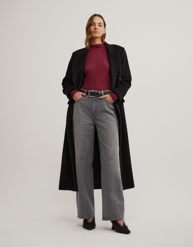 Witchery - High Neck Long Sleeve Top