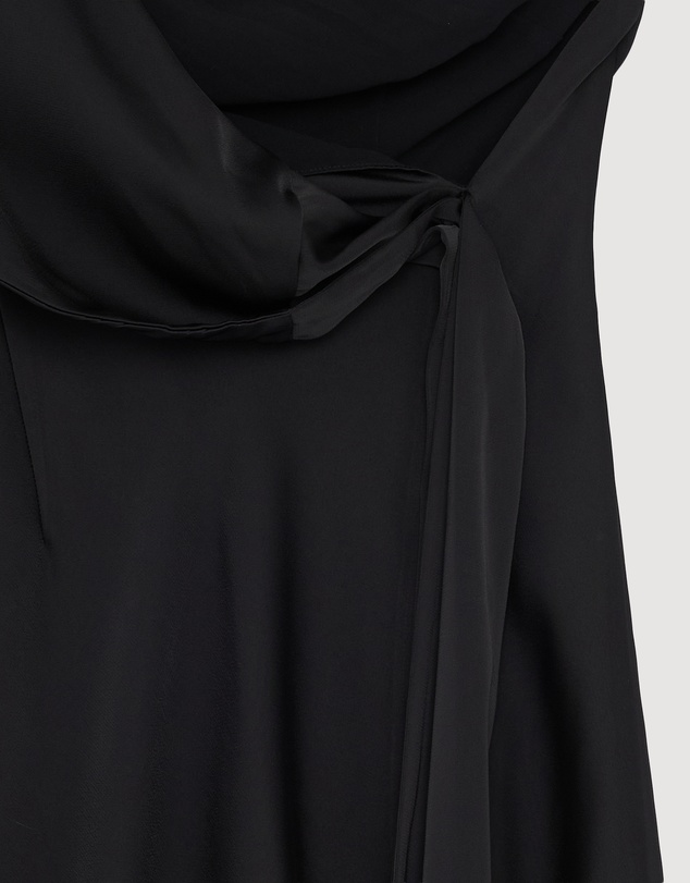 Revibe - Repaired MISHA Julianna Satin Mini Dress - AU M