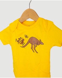B Free Intimate Apparel - 100% Organic Cotton Short Sleeve Baby Bodysuit - Baby & Toddler