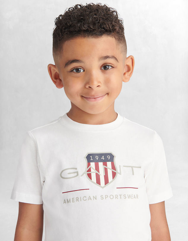 Gant - Shield Full Zip Hoodie, T-Shirt and Sweatshort Set