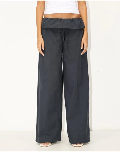 Dazie - Bayside Linen Blend Relaxed Pants