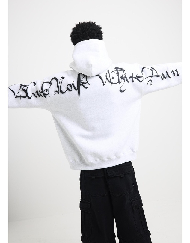 Black Noise White Rain - World Hoodie