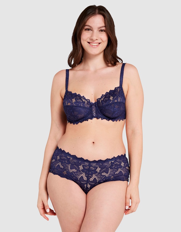 Sans Complexe - Arum Mid-Rise Lace Brief