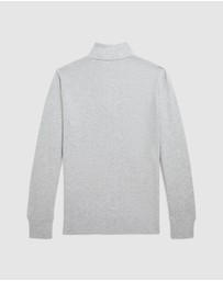 Polo Ralph Lauren - Cotton Interlock Quarter-Zip Pullover - ICONIC EXCLUSIVE - Teens