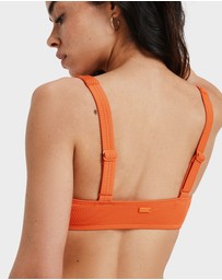 Roxy - Womens Rib Roxy Love Bikini Top