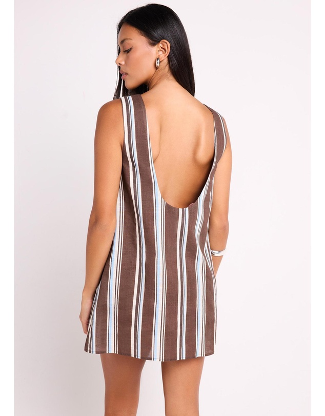 Subtitled - Tyra Stripes Mini Dress