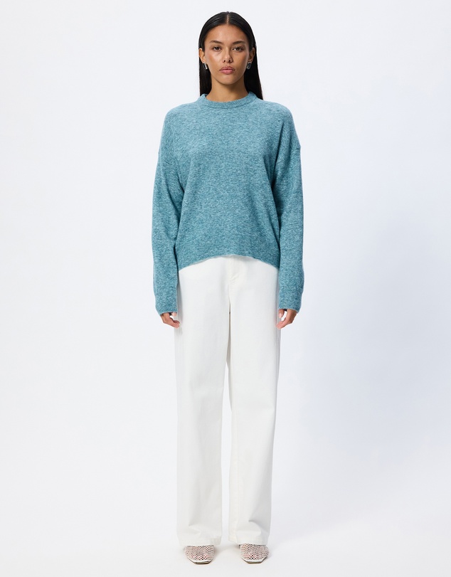 Lindsay Nicholas New York - Varsity Sweater (W Snood)