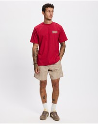 Rhythm - Seersucker Stripe Jam Shorts