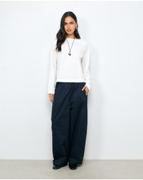 AERE - Boat Neck T-Shirt