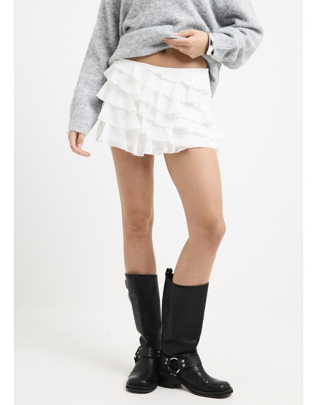 Subtitled - Breeze Ruffle Mini Skort