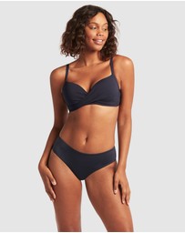Sea Level Australia - Essentials Cross Front Moulded Underwire Bra