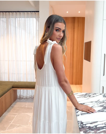Esther & Co - Lydia Dress - White