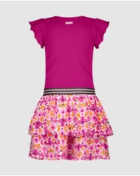B.Nosy - Ruffle Combi Dress - Kids-Teens