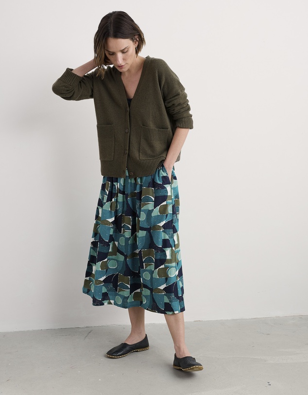 Seasalt - Seasalt Cornwall Blue Mevagissey Skirt