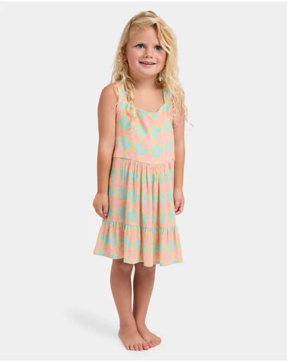 Billabong - Girls 2 to 7 Sun Petals Midi Dress
