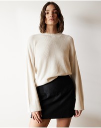 Atmos&Here - Organic Cotton Relaxed Crew Knit