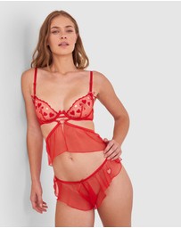 Bras N Things - Night Games Oh La La Unlined Cami - Light Red
