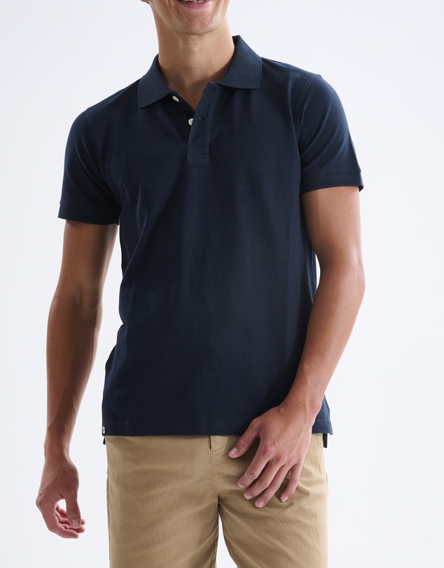 3 Wise Men - 3 Wise Men Portland Polo Shirt - Dark Navy