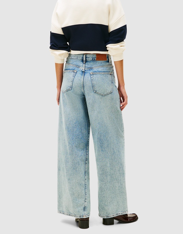 Tommy Hilfiger - Twist '70s High Rise Wide Leg Jeans