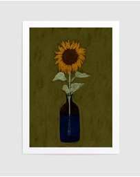 Olive et Oriel - Radiant View by Shatha Al Dafai Art Print