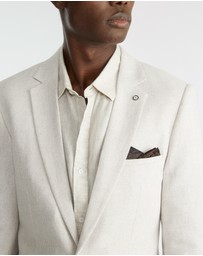 yd. - Reece Linen Blend Blazer
