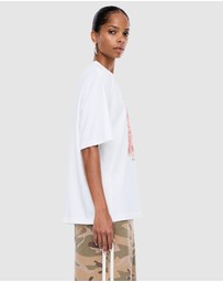 ENA PELLY - Coral Floral Tee