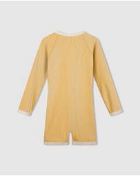 Zulu & Zephyr Mini - Mini Stripe Rib Surf Suit - Kids