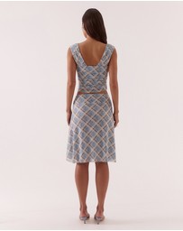 SOVERE - Novalyn Plaid Top