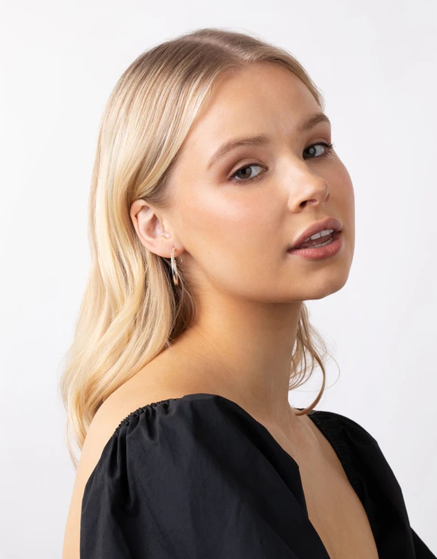 Lovisa - Sterling Silver Thick Hoop Earrings