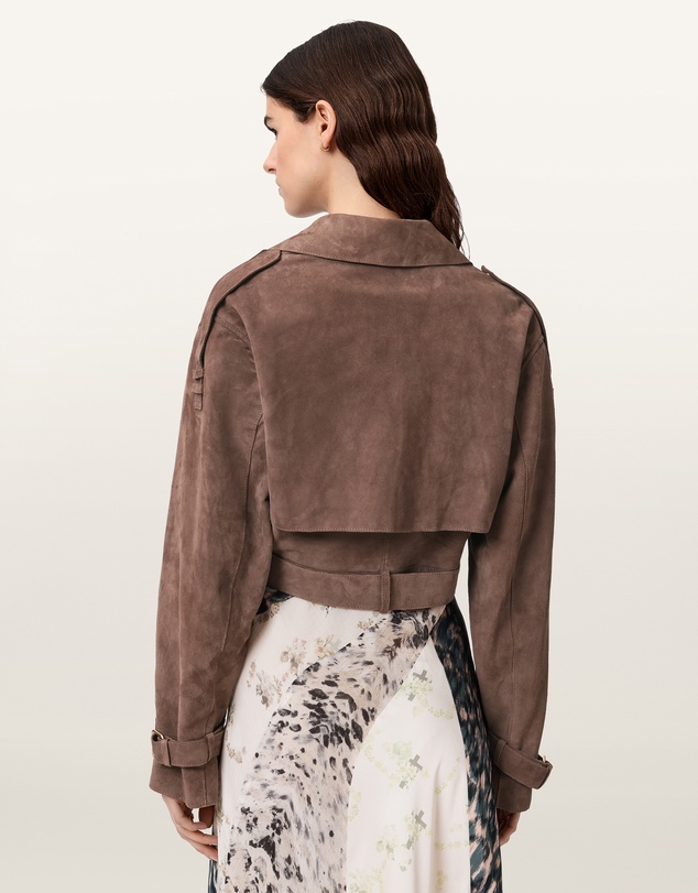 AllSaints - Ophelia Suede Jacket