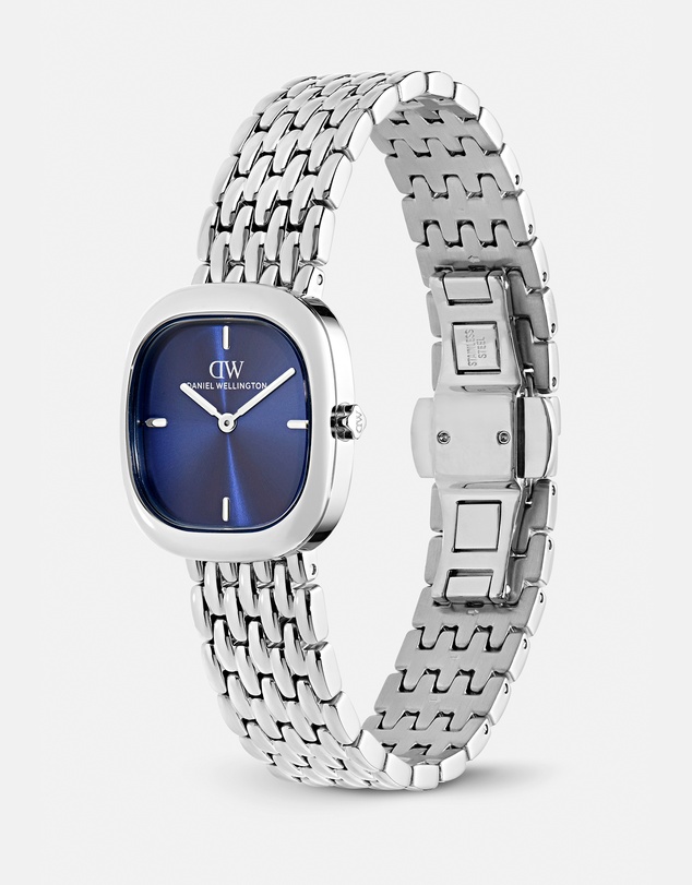 Daniel Wellington - Corta 24x28mm Royal Blue Grain-Link
