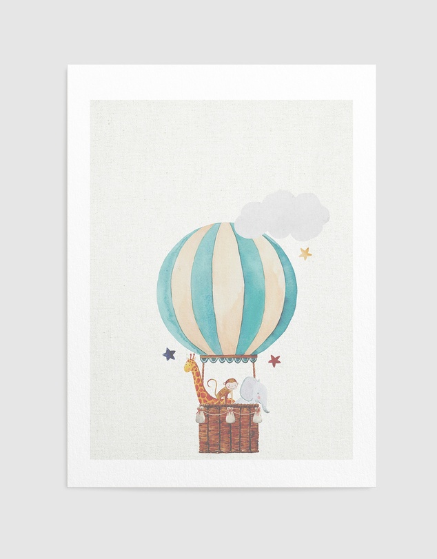 Olive et Oriel - Sky Friends On Linen III