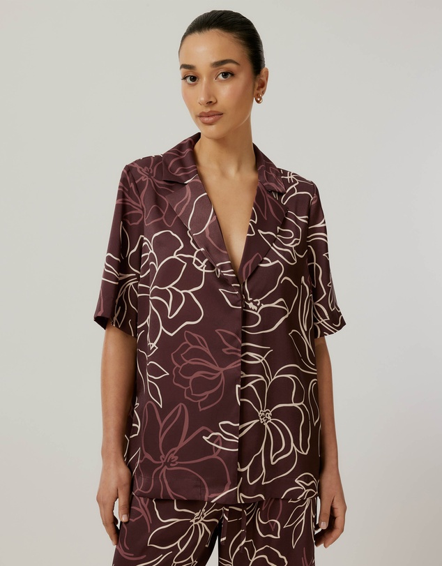 Calli - Sam Satin Shirt