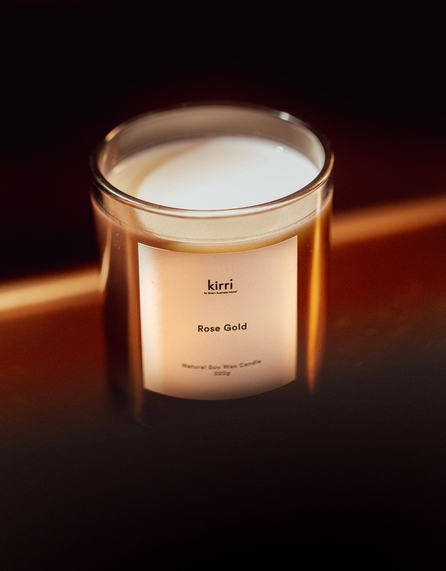 Kirri by Scent Australia Home - Rose Gold Candle (220g) - (Formerly Baccarat)