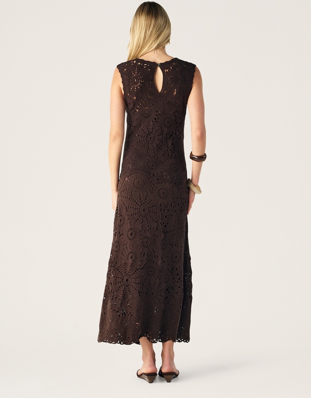 MOS The Label - Anouk Crochet Maxi Dress