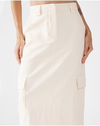 BY.DYLN - Laikon Cargo Maxi Skirt