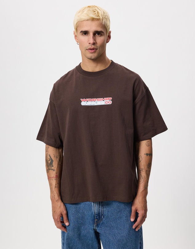 Worship - Global Box Crop Tee