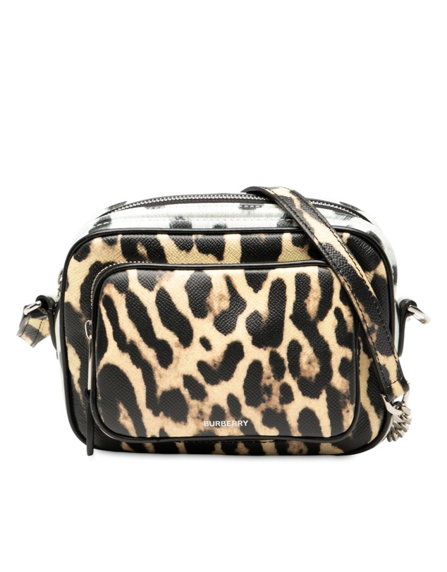 Pre-Loved by Azura Reborn - Pre-Loved Leopard Printed Leather Camera Bag