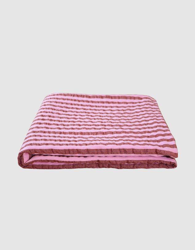 Mosey Me - Sundae Seersucker Square Tablecloth