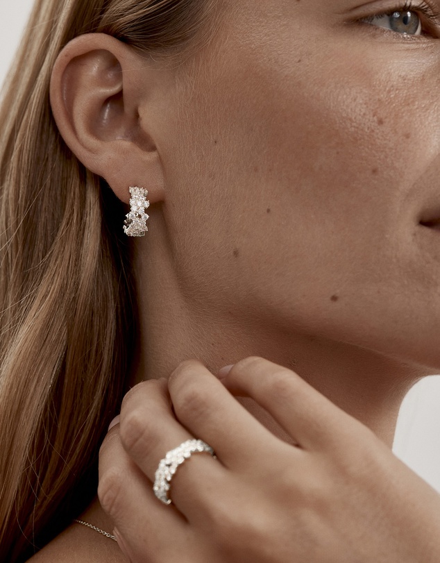 By Charlotte - Crystal Dust Hoops